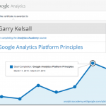 Certificate in Google Analytics Platform Principles